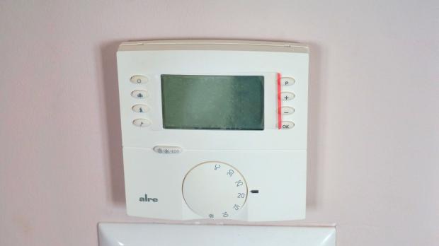 Thermostat einer Infrarotheizung