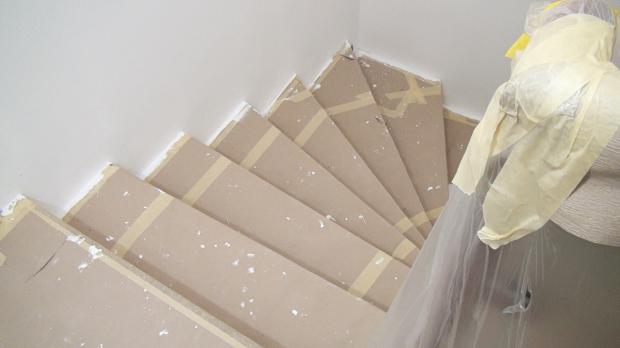 Treppen abdecken