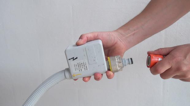 Wasseranschluss abschließen