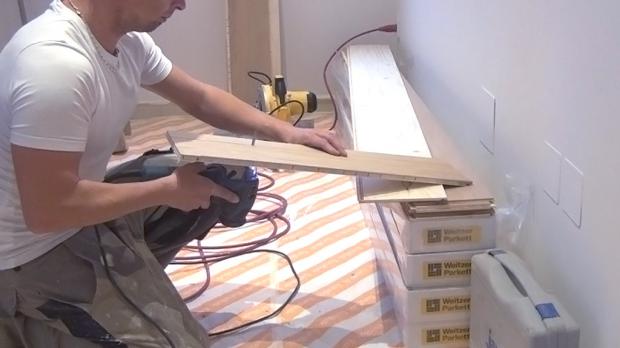 Fensterausschnitt zuschneiden - Längsschnitt