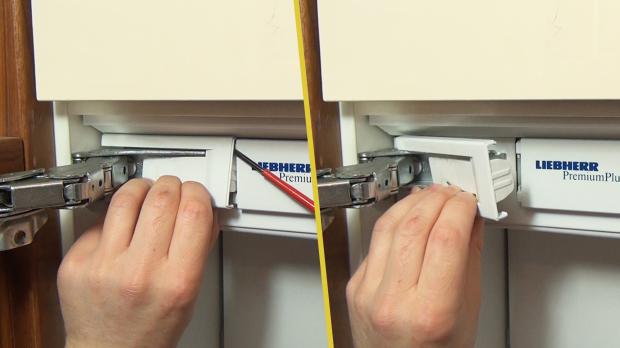 Kühlschrank-Scharnier wechseln