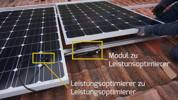 Photovoltaik selber montieren und weiterer PV-Module anschließen