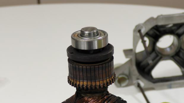 Kugellager fertig getauscht