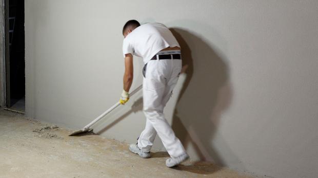 Sauberes Arbeiten erfordert die Reinigung zwischendurch