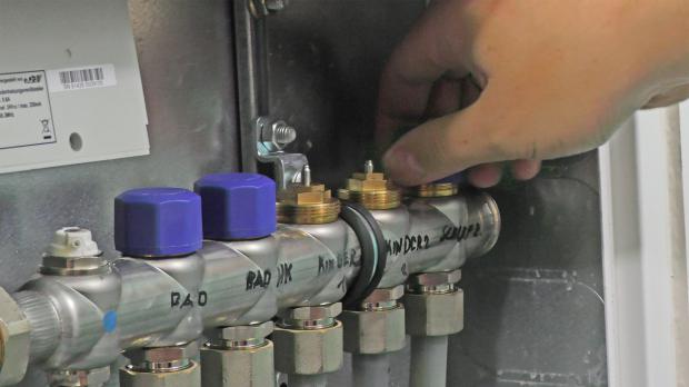 Adapter aufschrauben