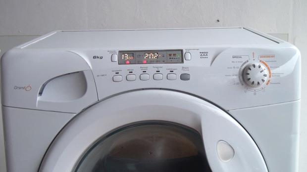 Reparierte Waschmaschine