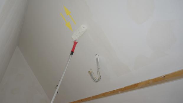 Farbe gleichmäßig verteilen