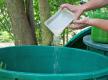 Granulat wird in Wasser aufgelöst