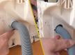 Durchführung des Ablaufschlauches lösen