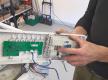 Elektronk in die Bedienblende einsetzen