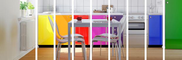 Farbwelten in der Küche | © Robert Kneschke - Fotolia.com