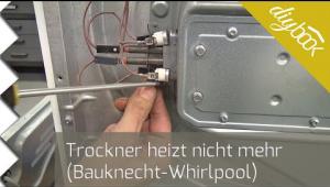 Embedded thumbnail for Trockner heizt nicht mehr: Thermostate wechseln